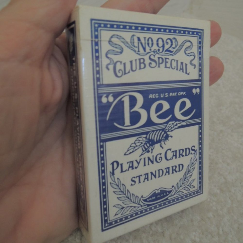 BEE Playing Cards No 92 Club Special No 67 Back - Vintage Deck of Cards